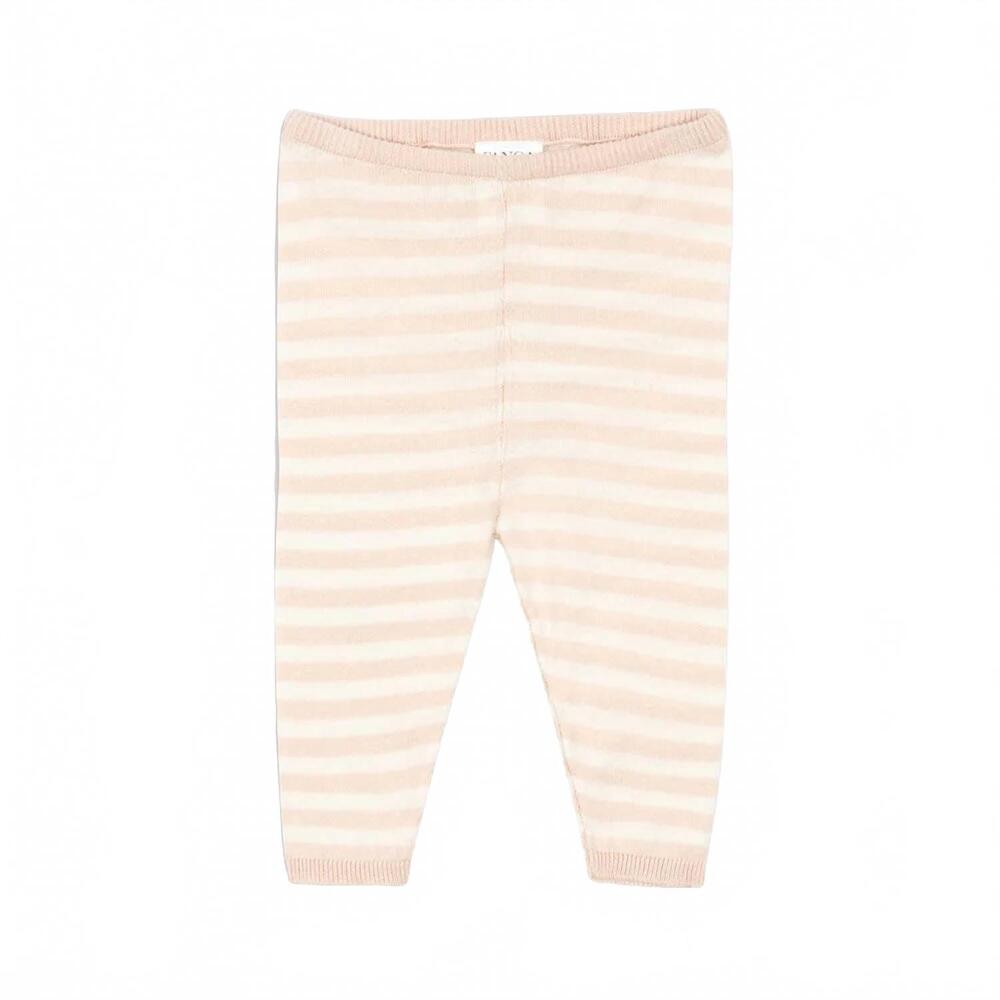 NEW KONGES SLØJD kid's venti knit pants in cameo rose
